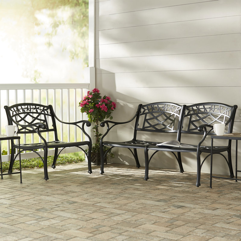 Polebridge 2 - Person Patio Conversation Set with Cushions