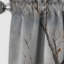 Minimalisme blanc et gris Cherry Blossom - Rideau floral occultant Cherry Blossom - 1 panneau-107808950