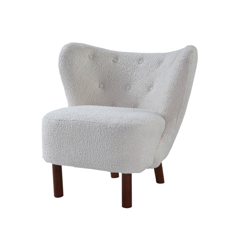 Fauteuil d'appoint en sherpa Zusud Teddy