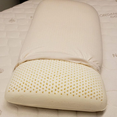 Bordeaux Dunlop Latex Medium Pillow
