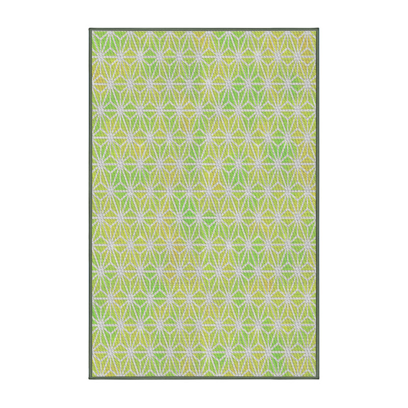 Tapis de zone verte à motif, Rectangle 5 pi x 7 pi