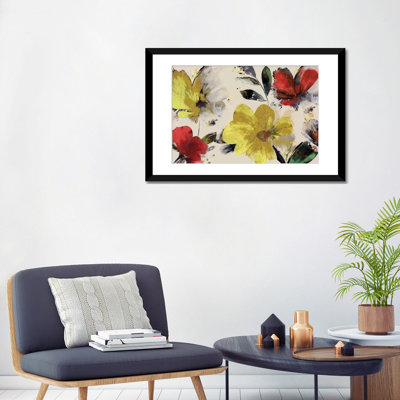 « doux fleuris », reproduction sur toile