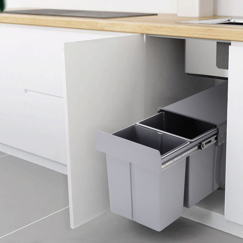 Angelou 30 Litre Pull Out Trash Can