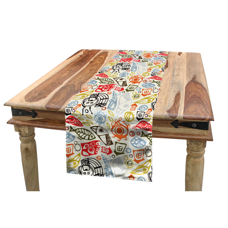 Geometric Table Runner, 72" x 16"