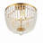 Conway Wrought Iron 4-Light Chandelier-336608184