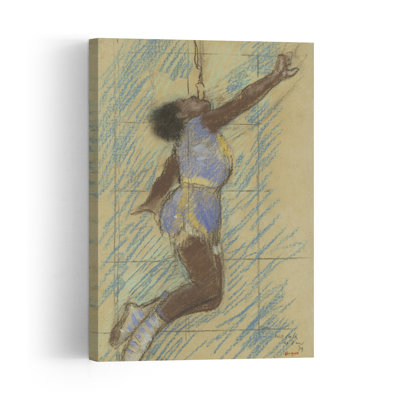 " Miss Lala At The Fernando Circus, 1879 Impressionist Abstract Contemporary Wall Art Print " by Edgar Degas