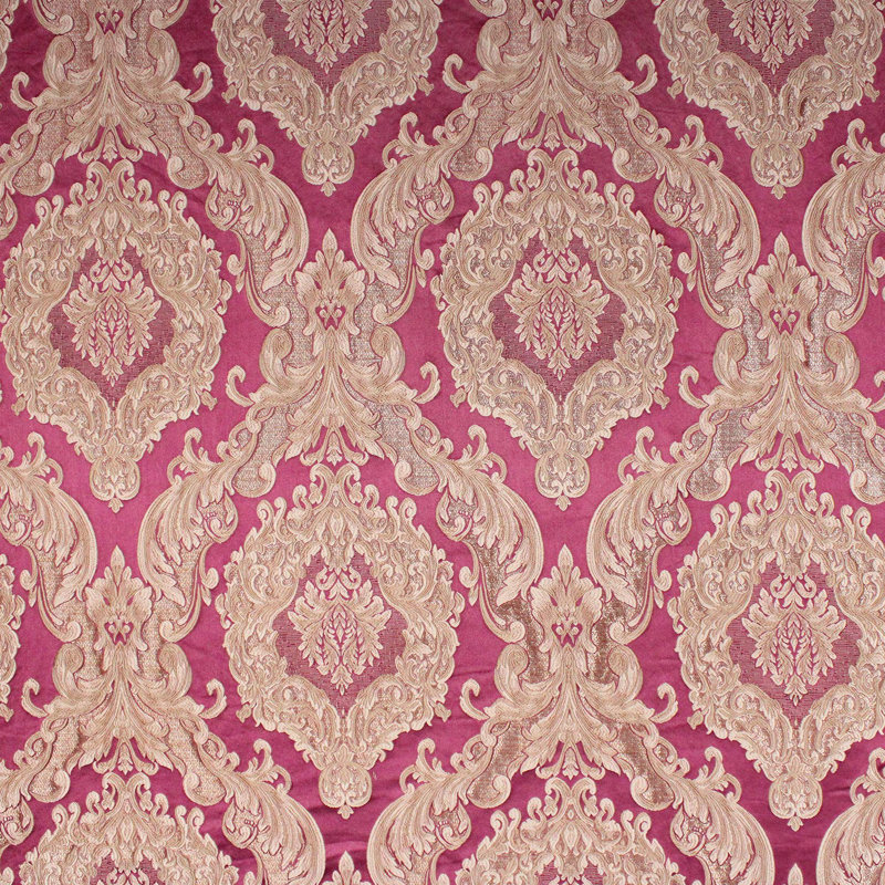 Damask Jacquard | Varley Fabric, Magenta