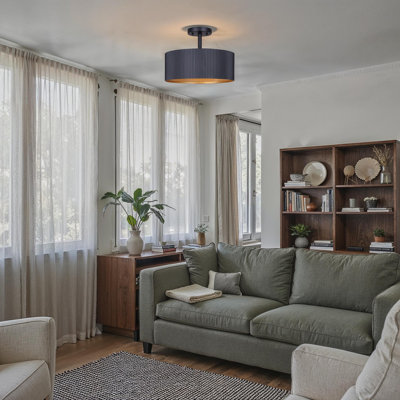 Rykia Semi Flush Mount