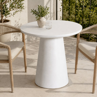 Table de salle à manger en béton 31 po
