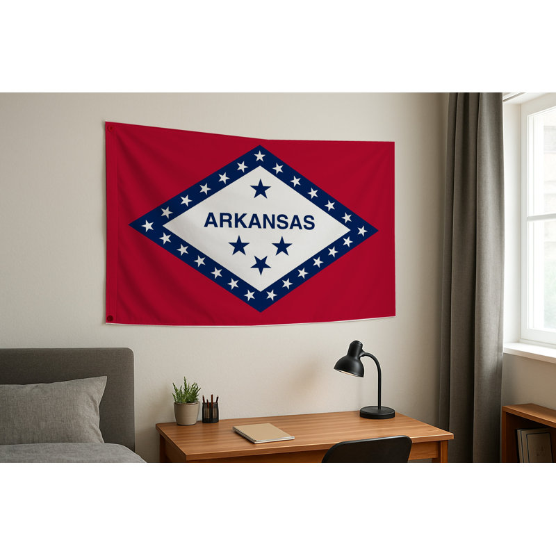 Drapeau de l'État de l'Arkansas — Drapeau