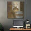 Art mural luxueux en métal «Ethnic Vase 5» par Alonzo Saunders, 36 po x 36 po-114968293