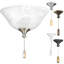 Ventilateur de plafond universel 2 lumières-26210106