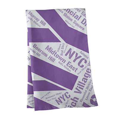 Serviette à thé « districts »