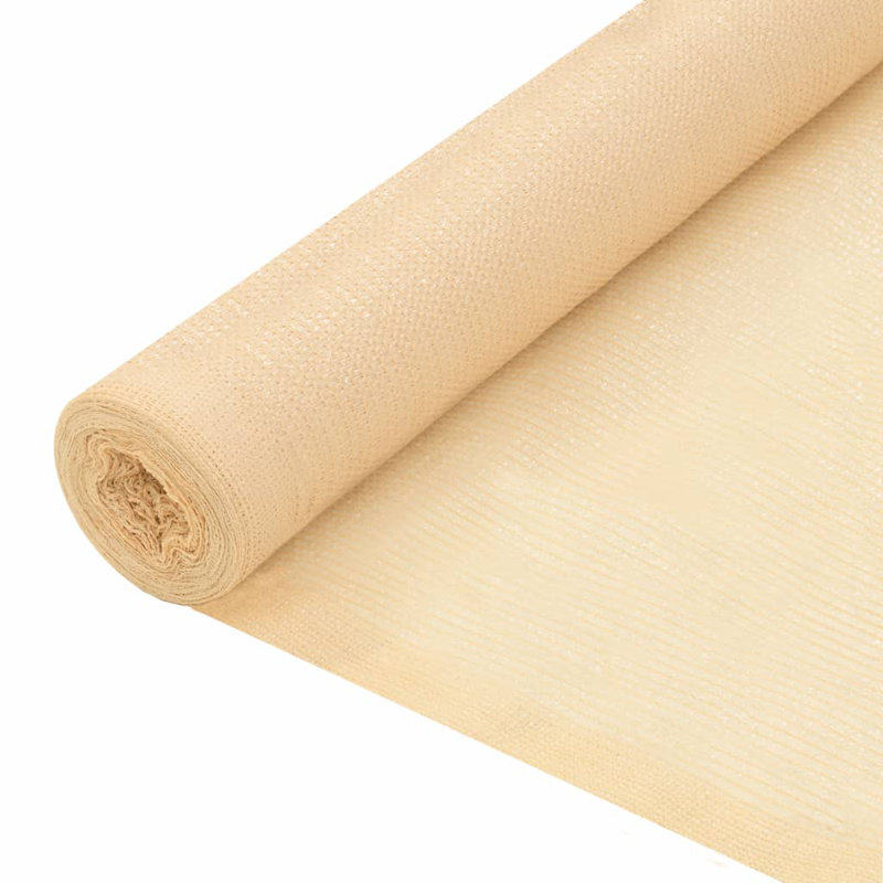 Bandini High-density Polyethylene Screen for Pergola, Beige, 59.1" W x 393.7" L