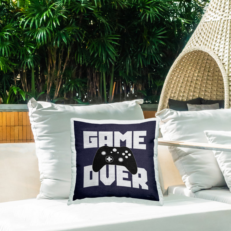 Coussin Bold Game Over