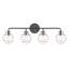  Éclairage pour salle de bain 4 lumières Mason en nickel satiné-119773837-119773834-119773832