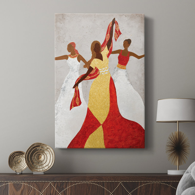 Célébration dorée - galerie Cavas sur mesure, H 18 po x l 12 po