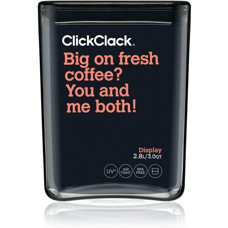 Boîte de présentation ClickClack, 48 oz