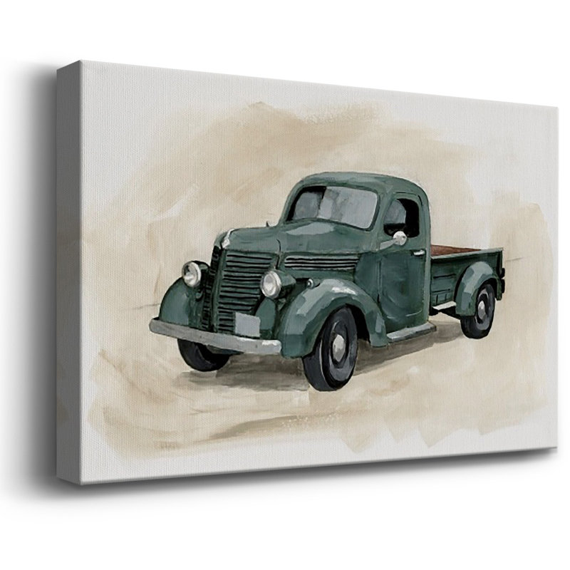 Toile tendue avec châssis Pickup II - prête à être accrochée, H 24 po x l 36 po
