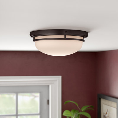 Plafonnier encastré simple en forme de bol 1 lumière