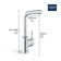 Concetto™ Single Hole Bathroom Faucet with Drain Assembly
