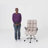 Dois Linen Executive Chair-1017207725