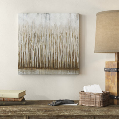 «Whispering Trees I», peinture sur toile