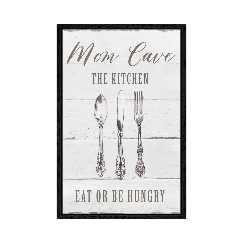 Mom's Cave by Carol Robinson - Print on Canvas, 101.6 cm H x 66.04 cm W, Black Framed