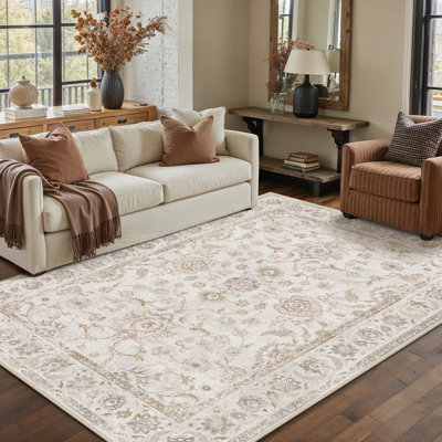 Aveline Classic Oriental Area Rug for Living Room