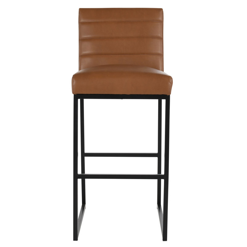 Seville Stool, Bar Stool (30” Seat Height), Cognac