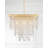 Howden 8 - Light Unique Tiered Chandelier with Crystal Accents
