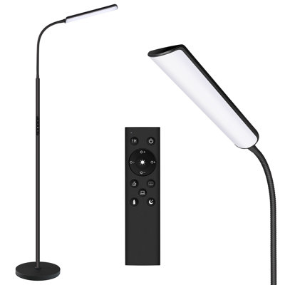 LED Floor Lamps for Living Room,3 Colour Dimmable Floor Lamp with Remote & Touch Control