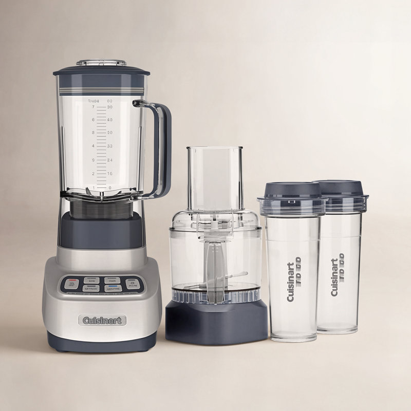 Mélangeur / robot culinaire avec tasses de voyage Velocity Ultra, Argent