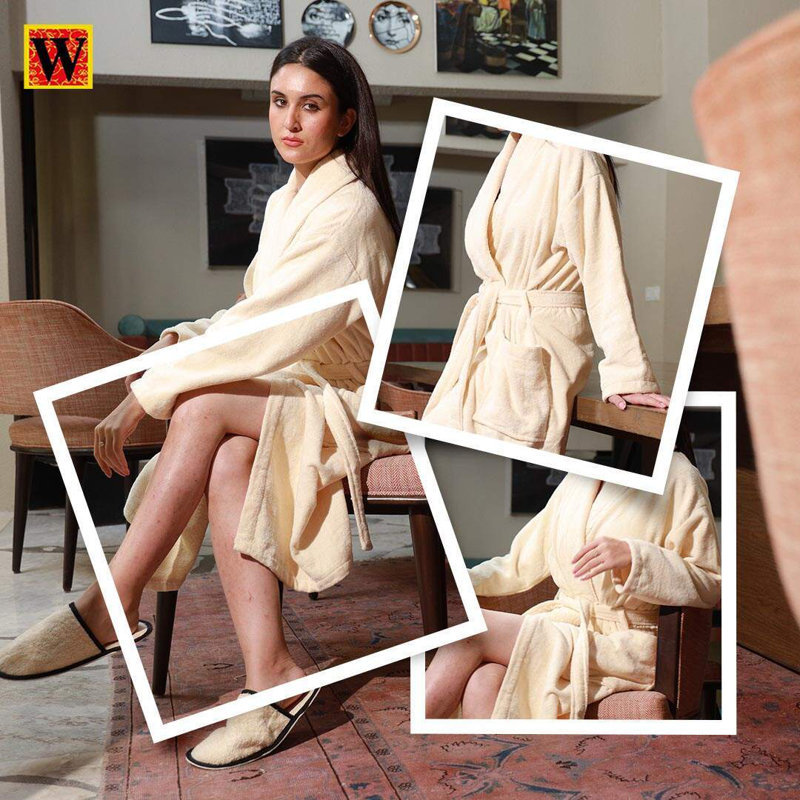 Velour Bathrobe, 4XL