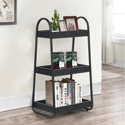 Iron Tray Top End Table