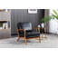 Faux Leather Armchair