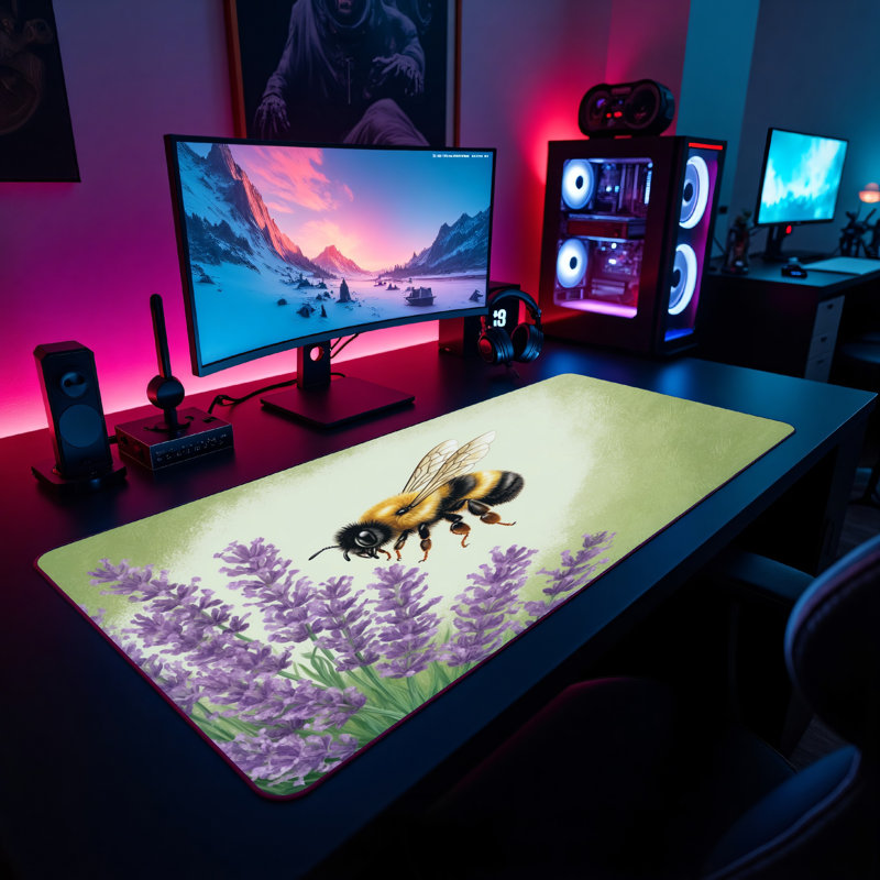 Polyester Desk Pad, 23.6x13.8