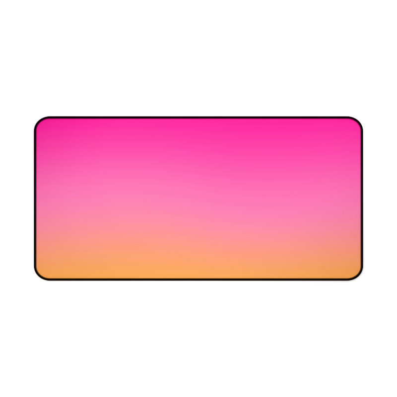 Polyester Desk Pad, 14.4x12.1