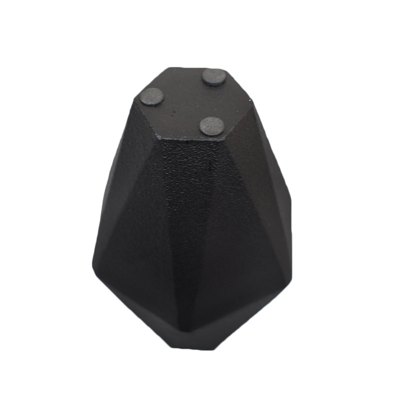 Vase de table Fairlin, Noir, H 7 po x l 2 po x P 2 po