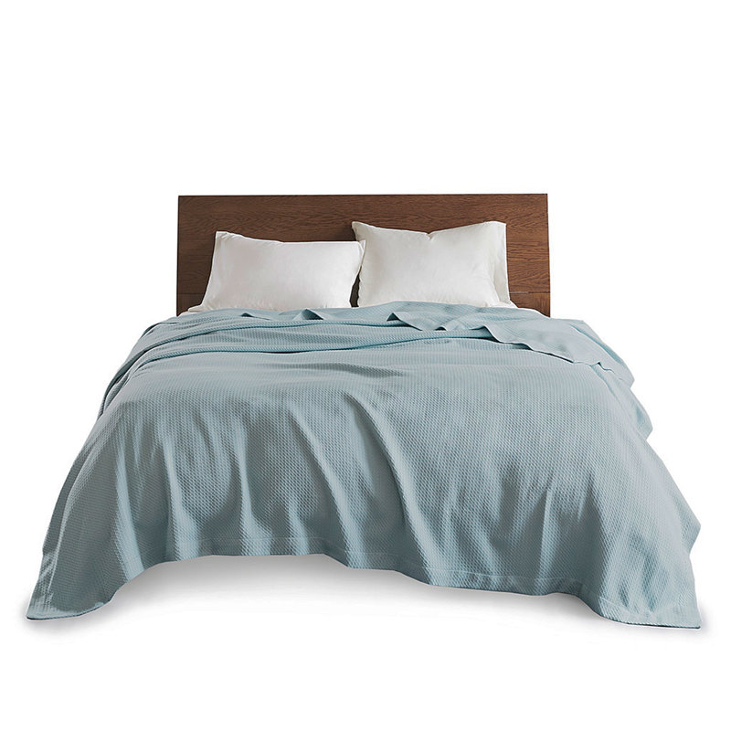 Blanket, Light Blue, 89.99" L x 65.99" W