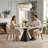 Two-tier solid wood upholstered side chair-340360833-340360860-344389582