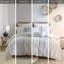 Housse de couette en coton chenille - Motifs géométriques, couvre-oreillers superposés, avec imprimé, boutonné, rehausse l'ambiance de la chambre à coucher-117584412-117584416