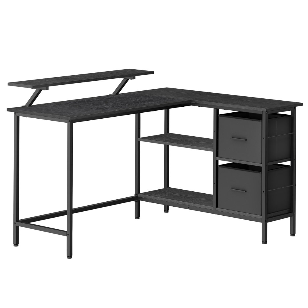 Adari 105cm W L-Shaped Computer Desk