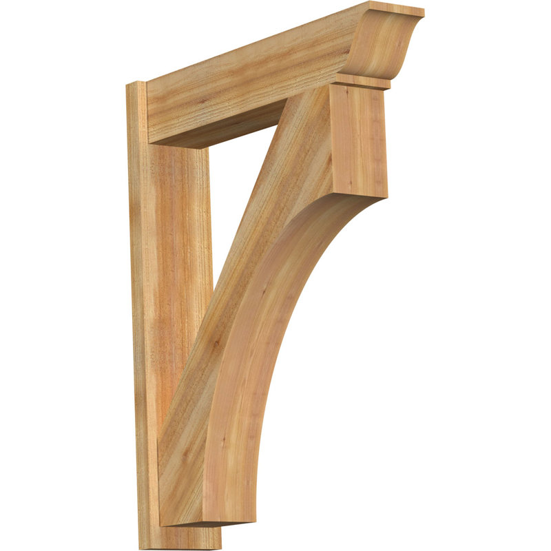 Persienne en bois Westlake, Sapin Douglas de 7 1/2 po (lisse), P 36 po x H 44 po