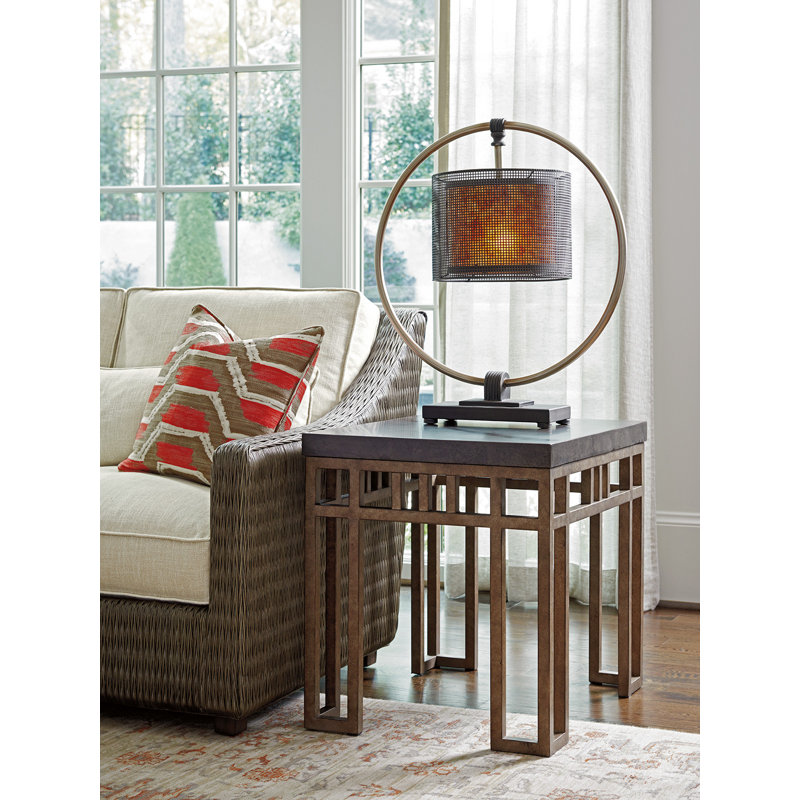 Cypress Point Marble Top End Table