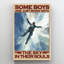 «Boy Just Born With The Sky», reproduction d'art graphique sur toile tendue 1 pièce-1354833938