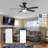 52'' Ceiling Fan with LED Lights-622809623