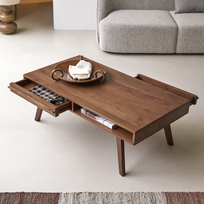 Niels Solid Wood Coffee Table