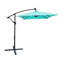 Parasol d'extérieur moderne à énergie solaire à DEL avec manivelle-97750701-119119960