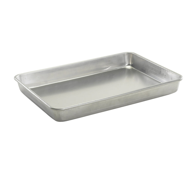 Nordic Ware High-Sided Silver Aluminum Sheet Cake Pan